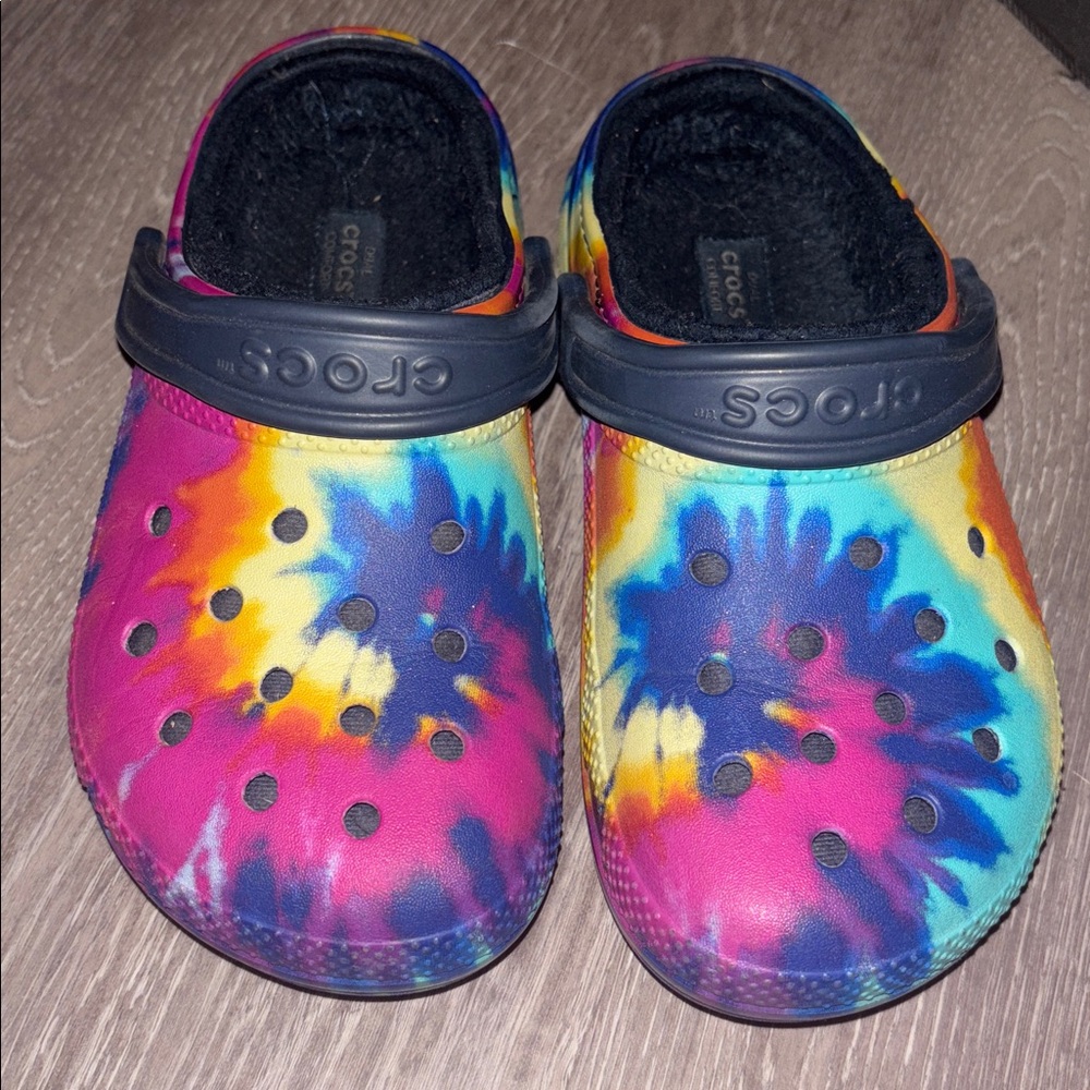 CROCS Tie-Dye Clogs
